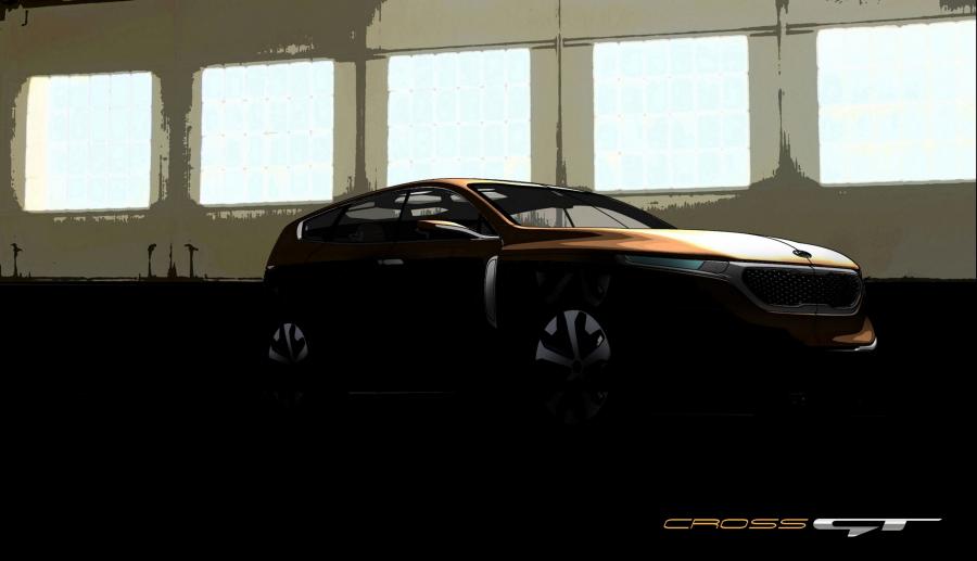  Kia Cross GT Concept 2013 года  (фото 2 из 7)